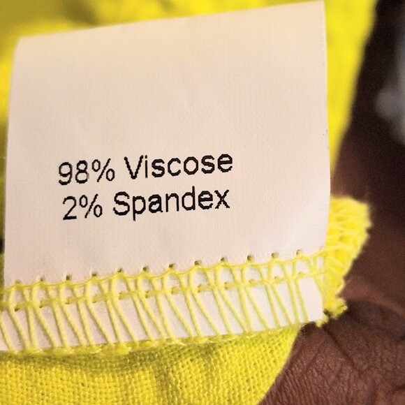 LBISSE Maxi Drop Waist Dress NEW Ankle-Length in Yellow Size XL - Picture 7 of 8